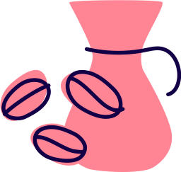 Ikona parzonej kawy symbolizująca blog o kawie